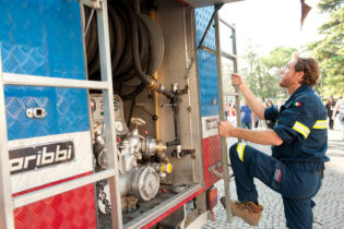 intervento antincendio