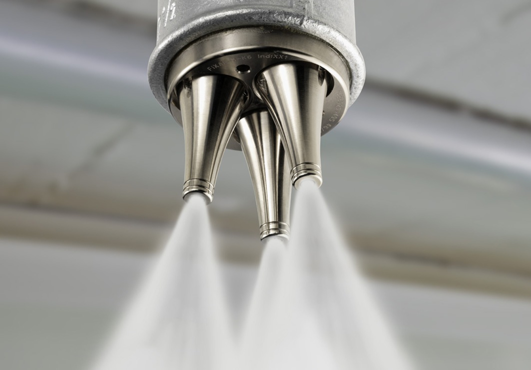 Water mist fire suppression system