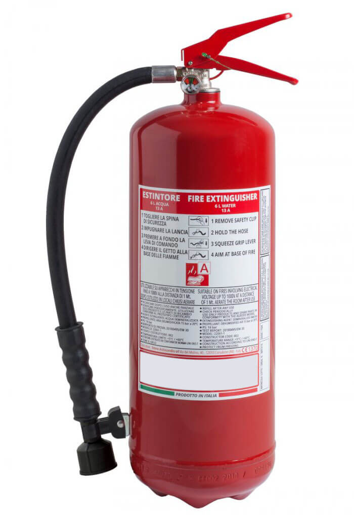 water-extinguisher water fire extinguishers