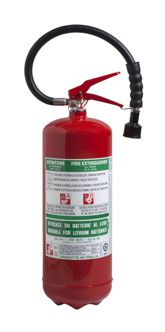 lithium-extinguisher lithium battery fire extinguishers